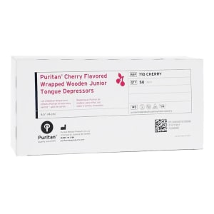 Puritan Medical Products PuritanÂ® Cherry Flavor Tongue Depressor